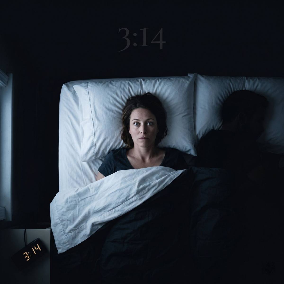 Woman awake at 3:14 AM